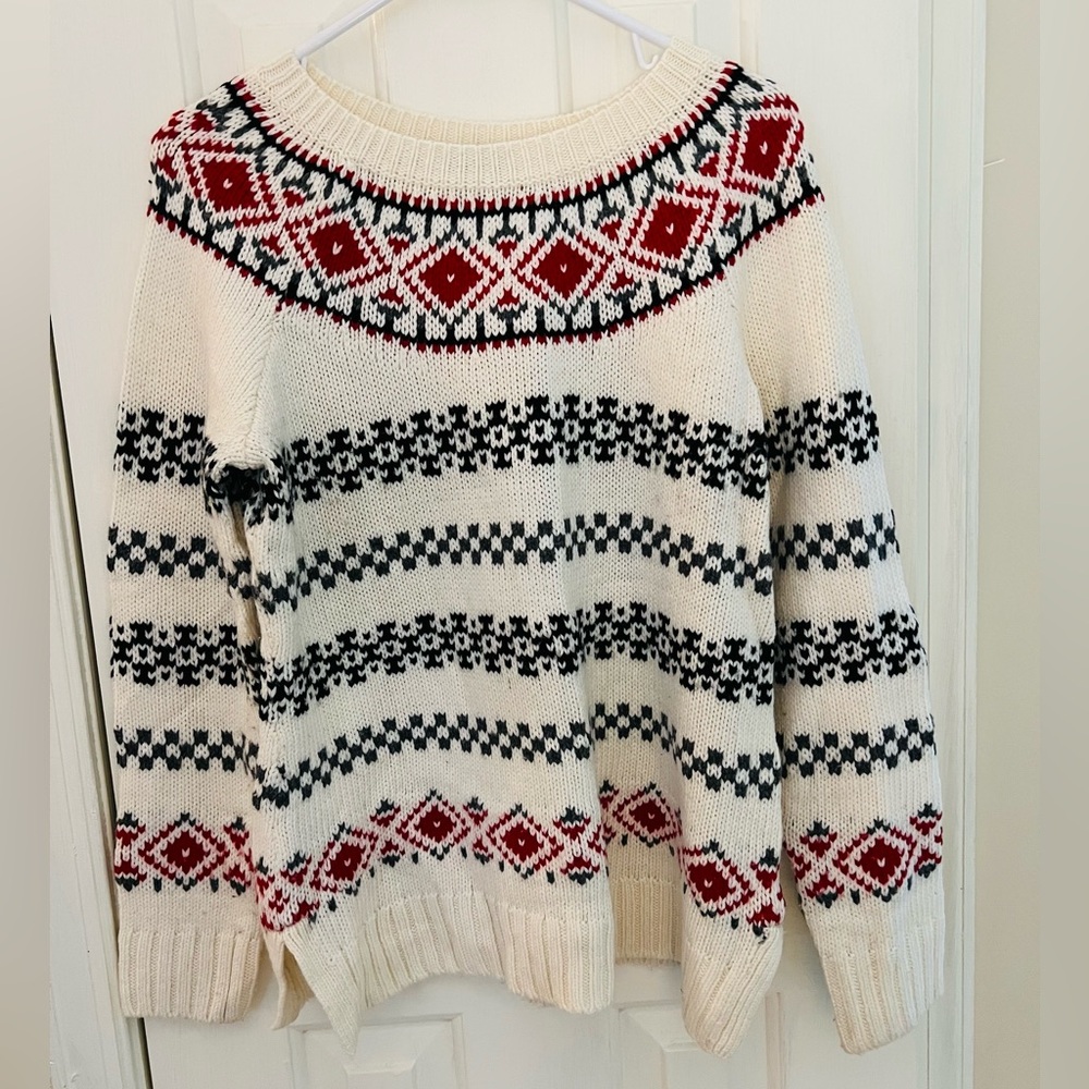 Talbots Fair Isle Sweater